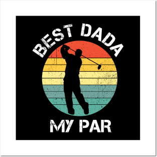 Best Dada By Par Golf Player Father Gift Posters and Art